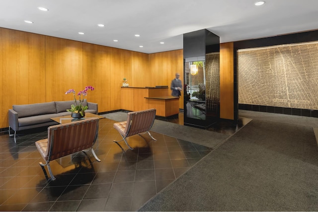 101 W 12th St Unit 12E, New York City, NY 10011 - lobby featuring recessed lighting