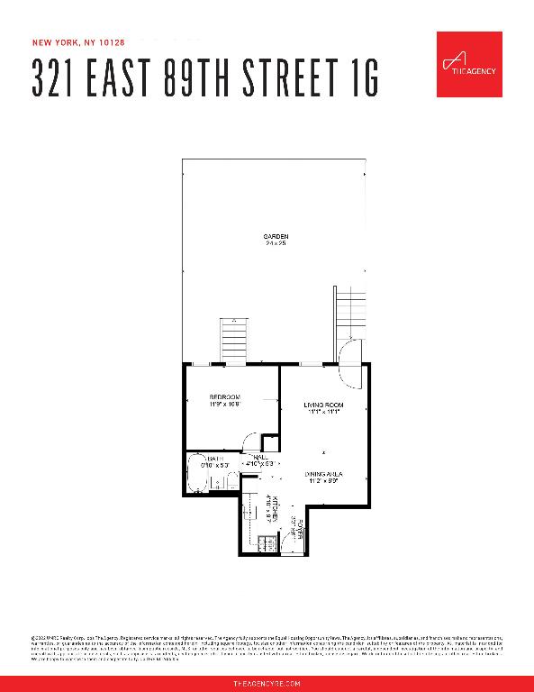 321 E 89th St Unit 1-G, New York City NY, 10128, 1 bedrooms, 1 bath condo for sale