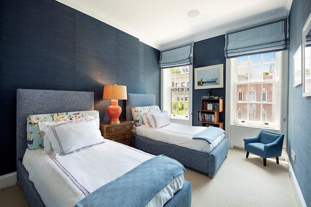 13 E 94th St, New York City, NY 10128 - carpeted bedroom featuring baseboards