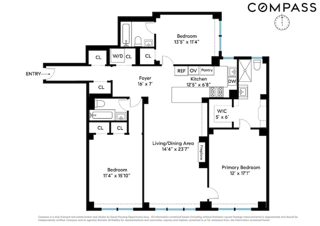 225 E 73rd St Unit 4Cc, New York City NY, 10021, 3 bedrooms, 3 baths condo for sale