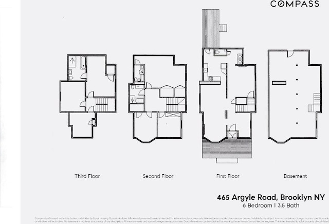 465 Argyle Rd, New York City NY, 11218, 6 bedrooms, 3.5 baths house for sale