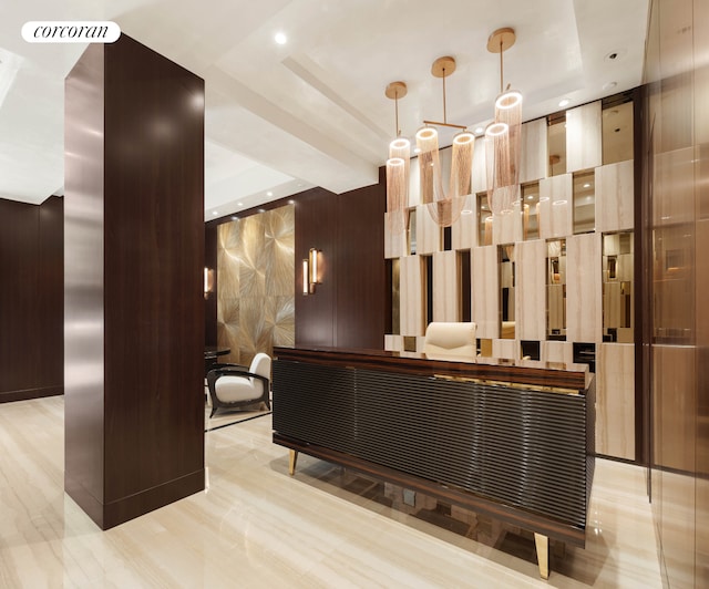 view of reception