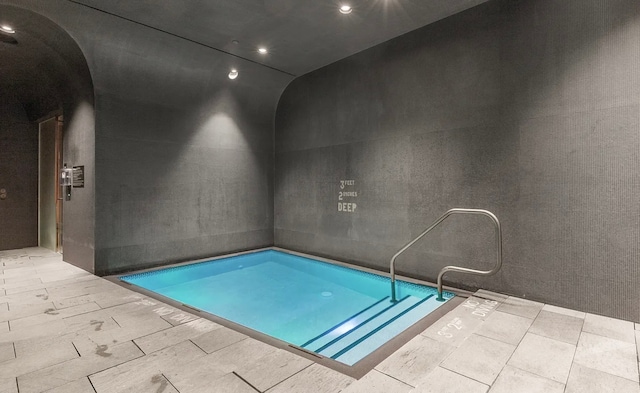 pool featuring elevator