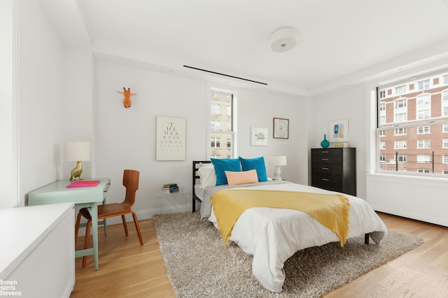 317 W 89th St Unit 9W, New York City, NY 10024 - bedroom featuring light wood-style floors
