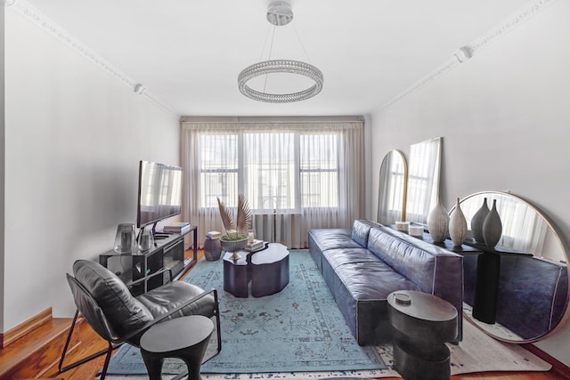 98-25 64th Rd Unit 7-F, New York City, NY 11374 - living area featuring wood finished floors