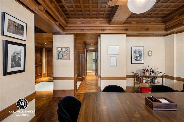 520 E 86th St Unit 1/2C, New York City, NY 10028 - dining space featuring wood finished floors