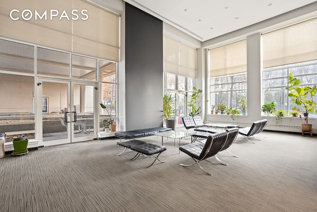 view of community lobby