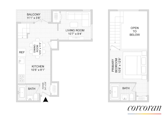 753 E 5th St Unit 4C, New York City, NY 10009 - floor plan / room layout