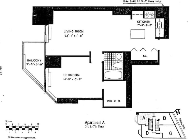 1991 Broadway Unit 4-A, New York City NY, 10023, 1 bedrooms, 1 bath condo for sale