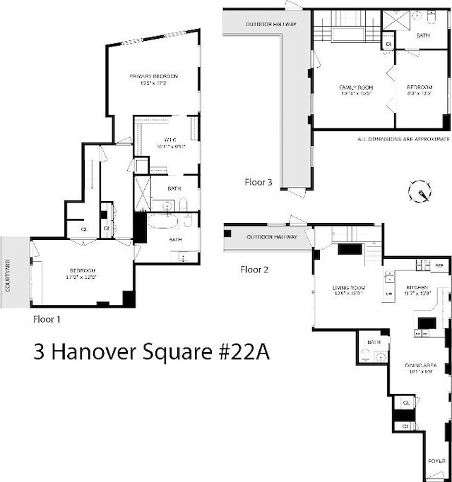 3 Hanover Sq Unit 22A, New York City NY, 10004, 3 bedrooms, 3.5 baths condo for sale