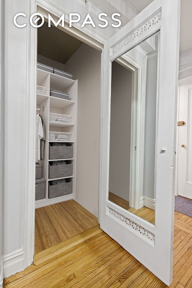 view of closet