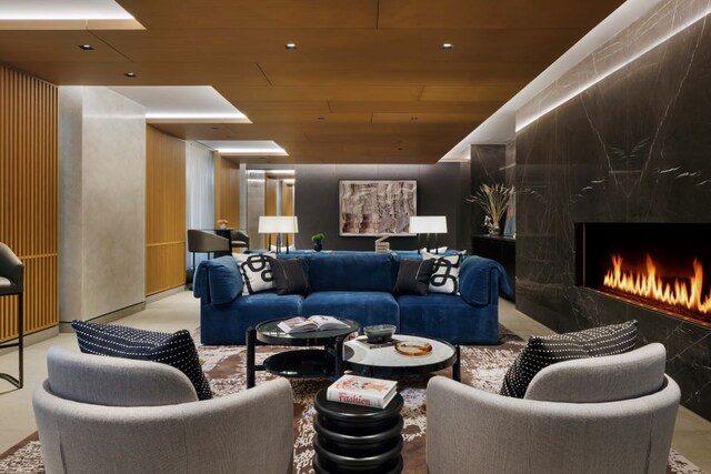 dining area featuring a notable chandelier and a water view