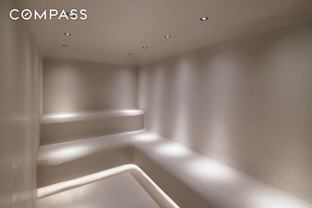 details with recessed lighting