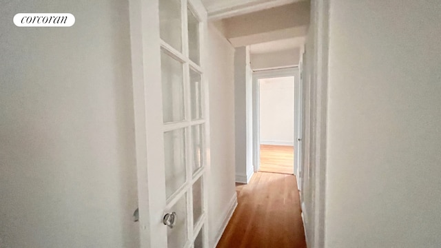 319 E 50th St Unit 5G, New York City, NY 10022 - hall with wood finished floors