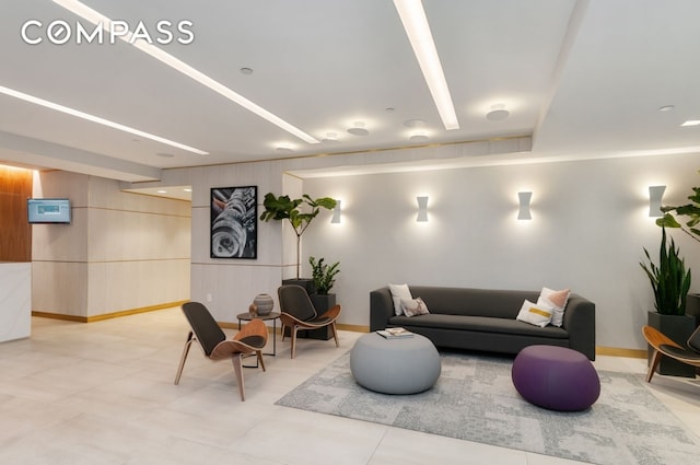 440 Kent Ave Unit 22C, New York City, NY 11249 - common area with wooden walls