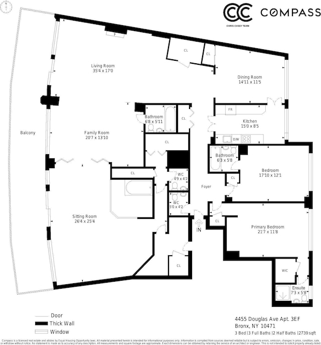 4455 Douglas Ave Unit 3Ef, New York City, NY 10471 - room layout