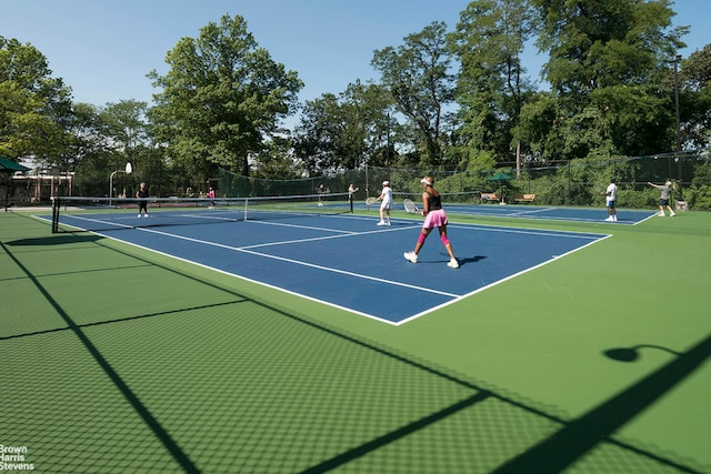 5800 Arlington Ave Unit 9H, New York City, NY 10471 - view of tennis court with community basketball court