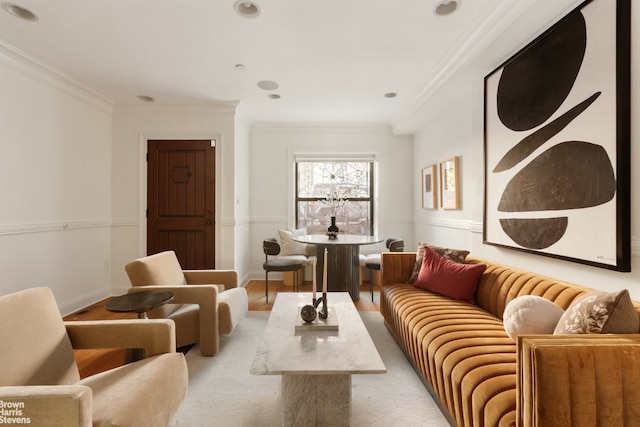 bedroom featuring radiator and hardwood / wood-style floors