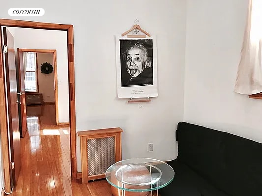 interior space featuring hardwood / wood-style flooring