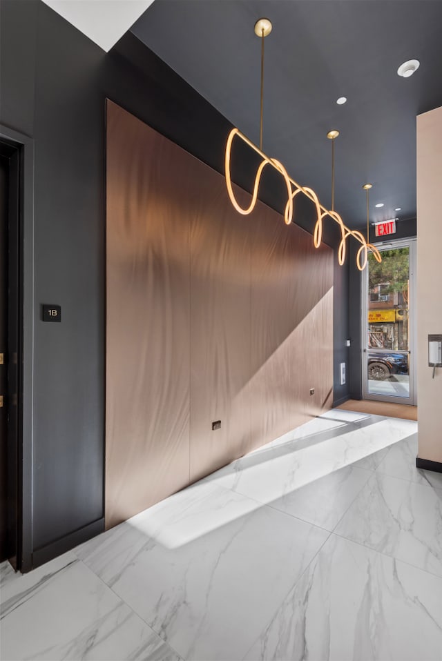 330 Grand St Unit 2B, New York City, NY 10002 - community lobby with recessed lighting
