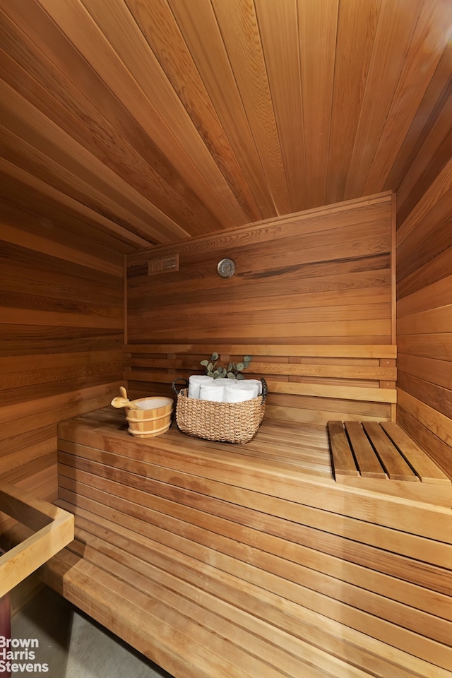 view of sauna / steam room