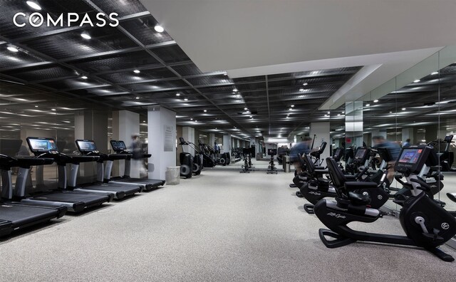 200 E 66th St Unit D1203, New York City, NY 10065 - view of workout area