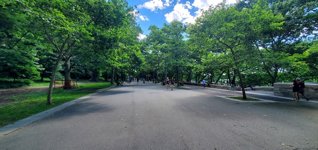 view of road