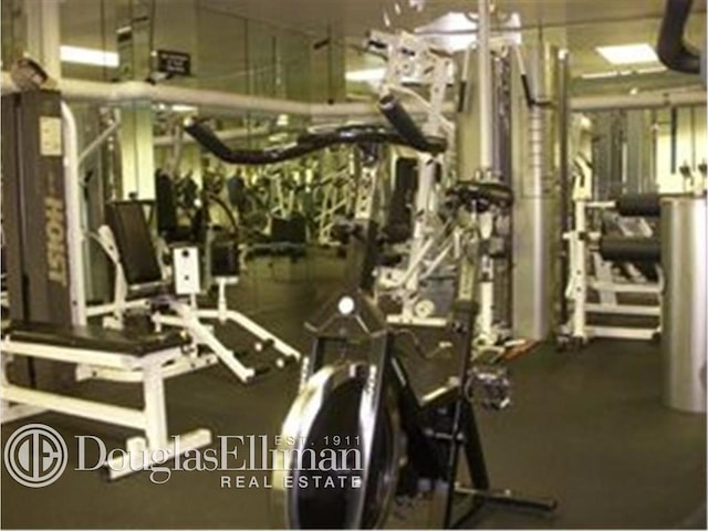 view of exercise room