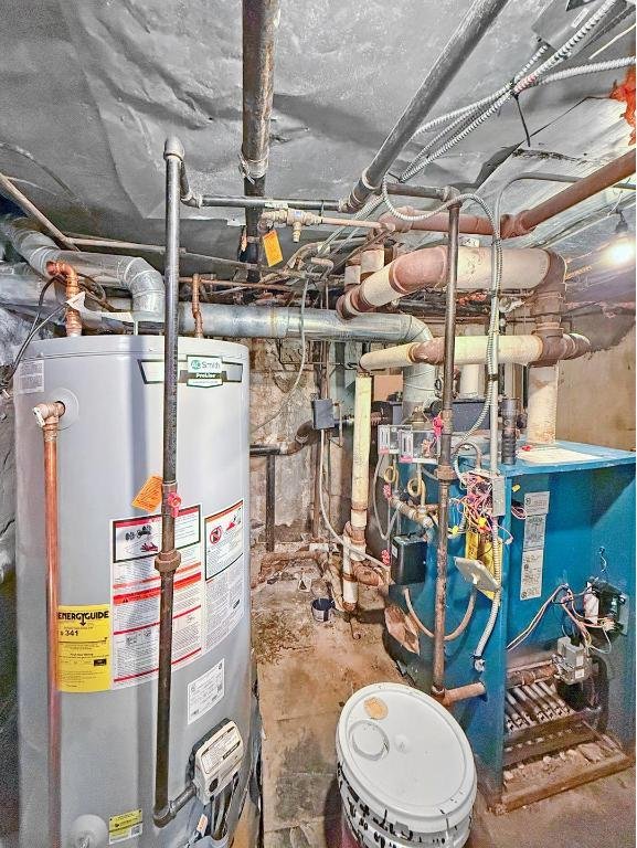 utilities featuring water heater