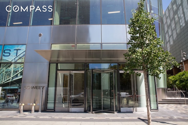 50 W St Unit 14B, New York City, NY 10006 - view of doorway to property