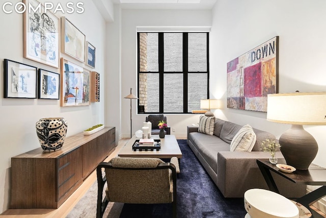 living room with a wealth of natural light