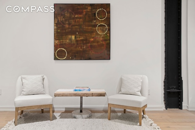 181 Hudson St Unit 2B, New York City, NY 10013 - living area with wood finished floors