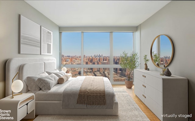 215 E 96th St Unit 25C, New York City, NY 10128 - bedroom with a view of city