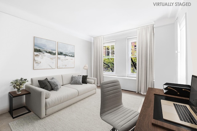 view of living room