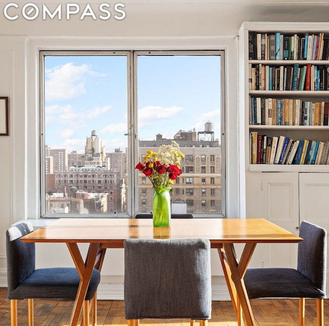 dining room featuring plenty of natural light