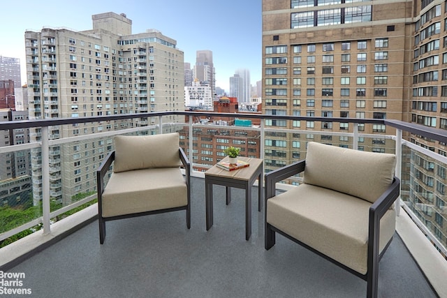 200 E 66th St Unit B1804, New York City, NY 10065 - balcony featuring a view of city