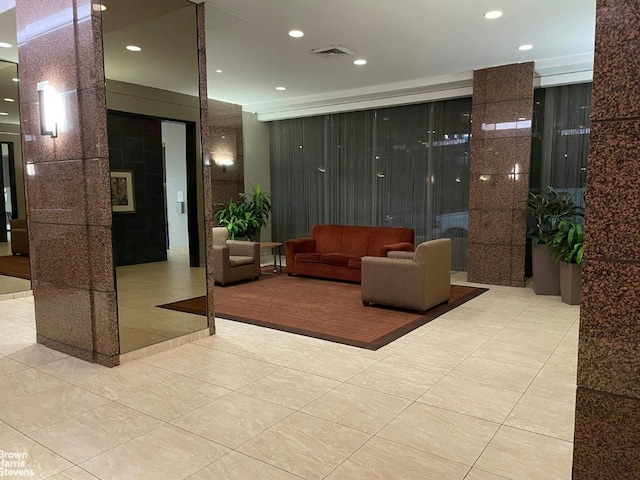 view of building lobby