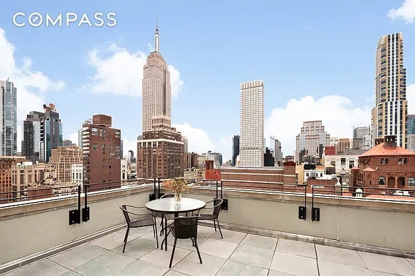exterior space with a city view