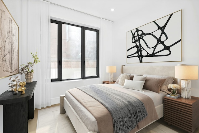 244 E 52nd St Unit 3C, New York City, NY 10022 - bedroom with recessed lighting