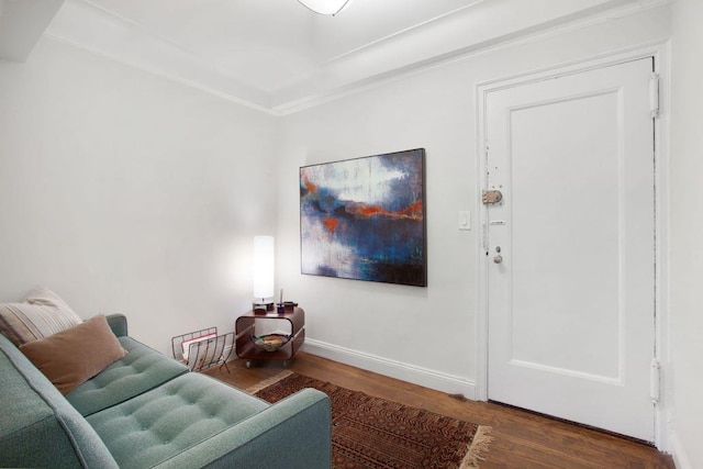 10 Park Ave Unit 2-C, New York City, NY 10016 - living area featuring wood finished floors and baseboards