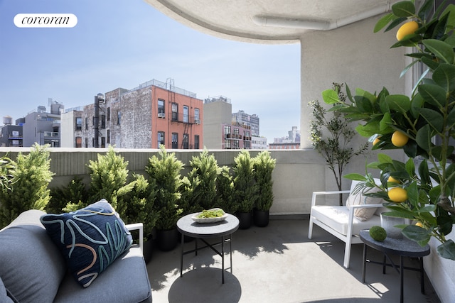 123 Baxter St Unit Ph7B, New York City, NY 10013 - balcony featuring a city view