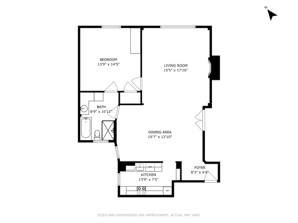 144 E 36th St Unit 9A, New York City, NY 10016 - room layout