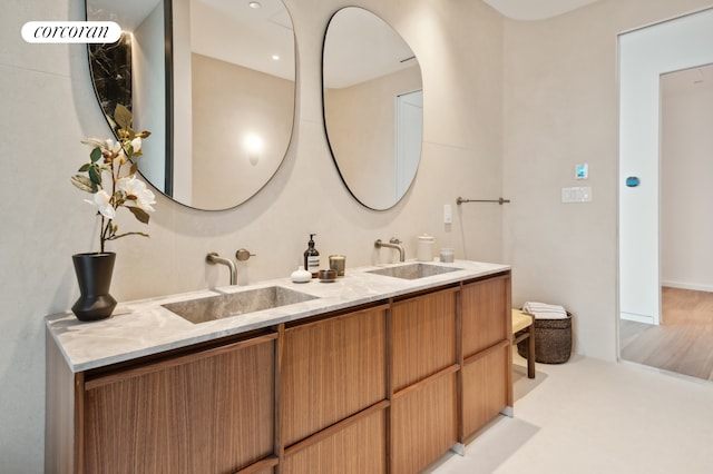 68 Commercial St Ph, Ph, New York City, NY 11222 - bathroom featuring double vanity
