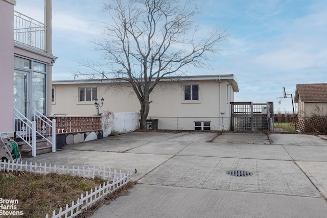 view of rear view of house