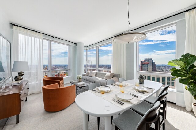 1 City Pt Unit 48E, New York City, NY 11201 - view of swimming pool featuring a water view and a patio