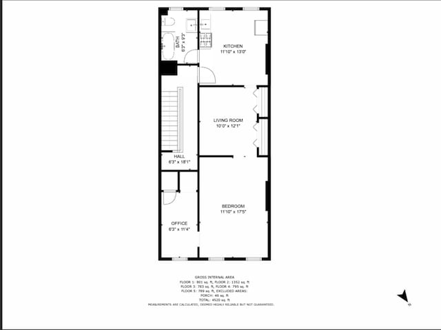 464 5th St, New York City, NY 11215 - home floor plan