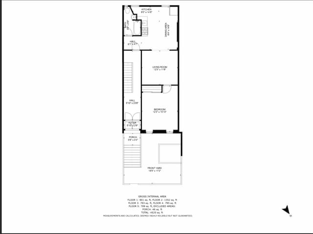 464 5th St, New York City, NY 11215 - home floor plan
