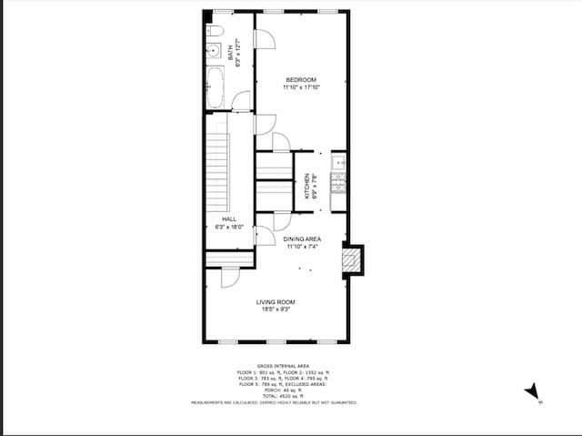 464 5th St, New York City, NY 11215 - home floor plan