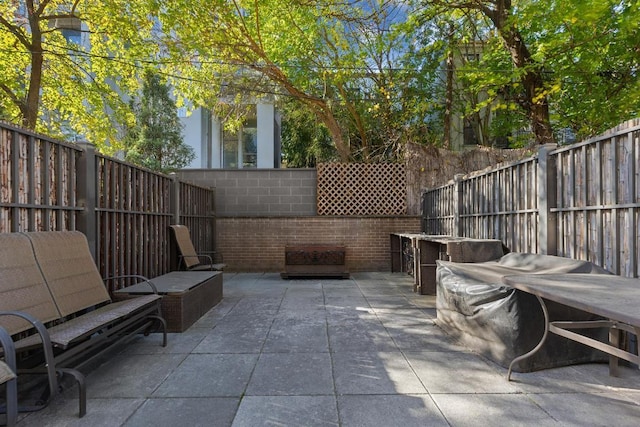 view of patio / terrace