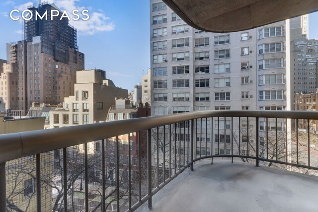 167 E 61st St Unit 7D, New York City, NY 10065 - balcony with a city view